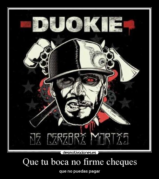carteles duokie desmotivaciones