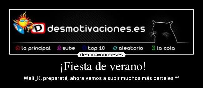 ¡Fiesta de verano! -