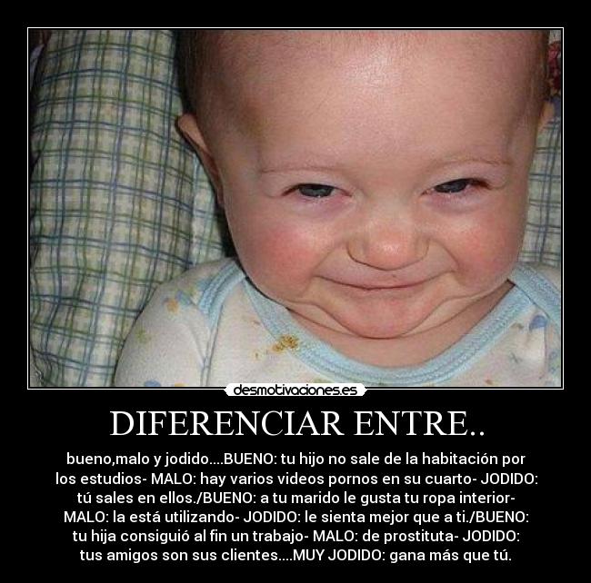 DIFERENCIAR ENTRE.. - 