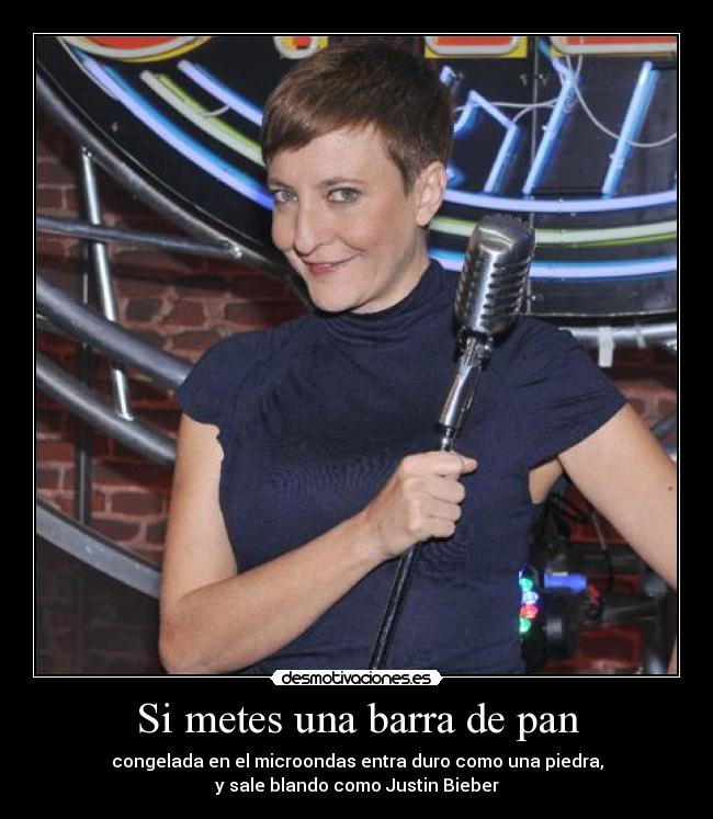 Si metes una barra de pan -