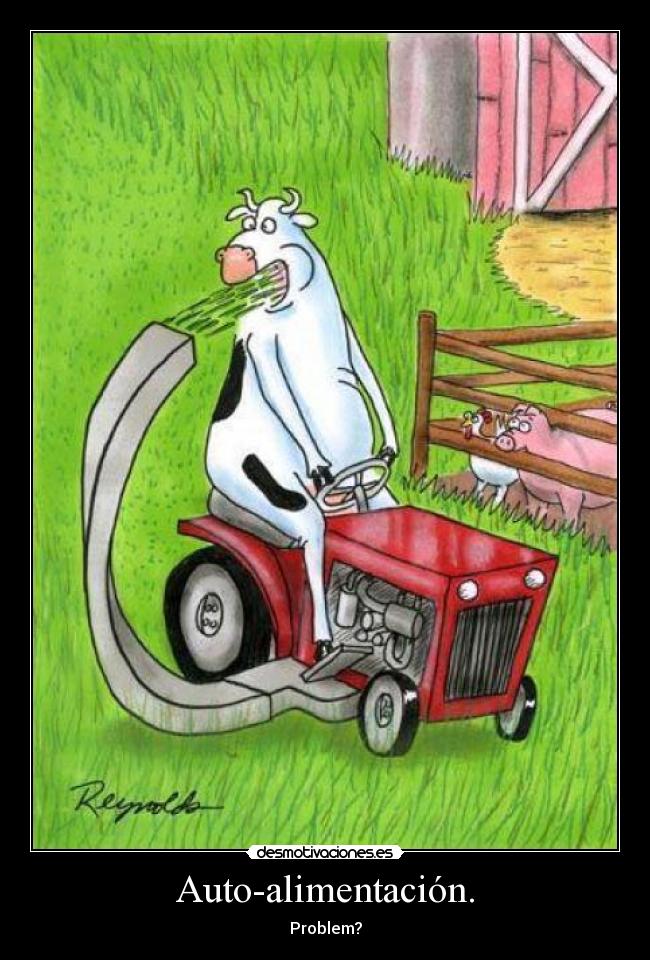 Auto-alimentación. - Problem?