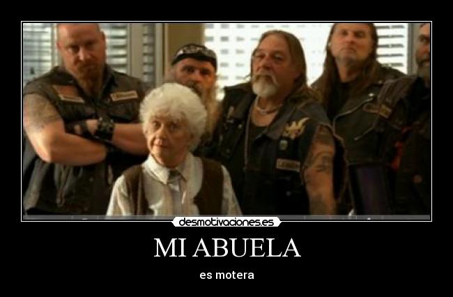 MI ABUELA - es motera