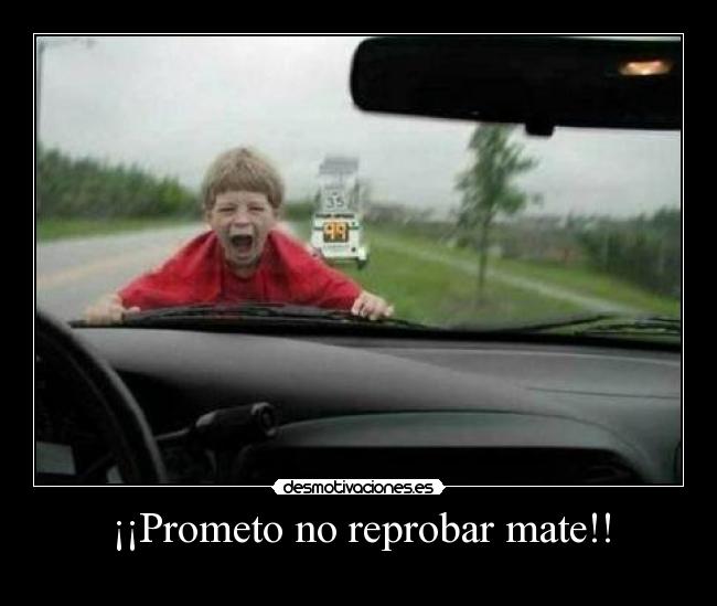 ¡¡Prometo no reprobar mate!! - 