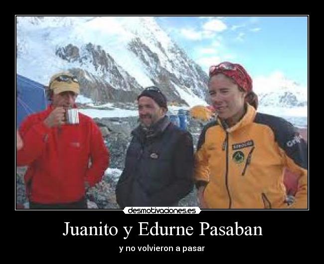 Juanito y Edurne Pasaban - 