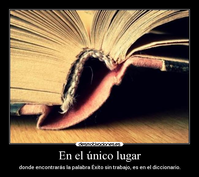 En el único lugar -