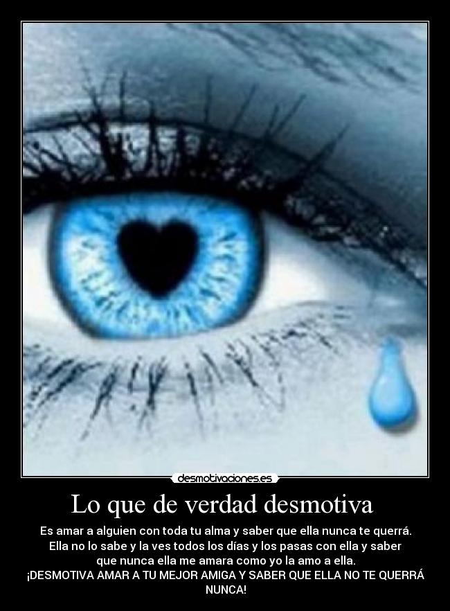 Lo que de verdad desmotiva -