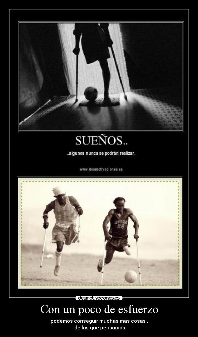 Con un poco de esfuerzo - 