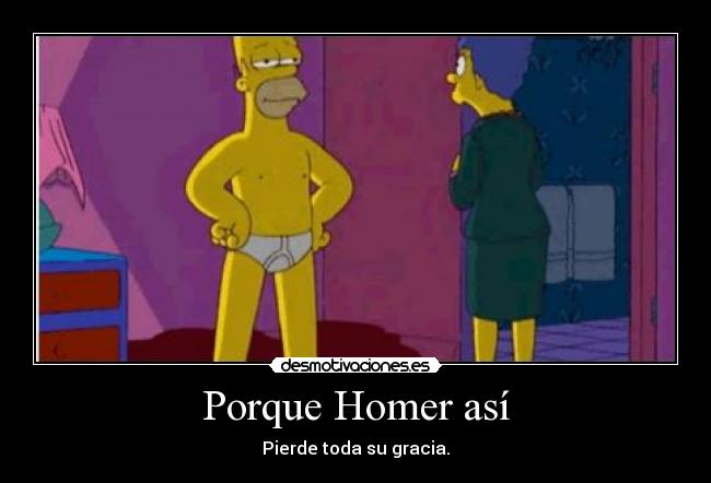 Porque Homer así - 