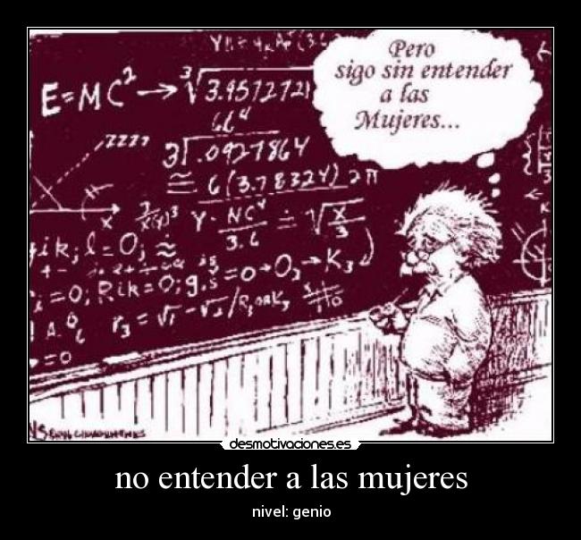 no entender a las mujeres - 