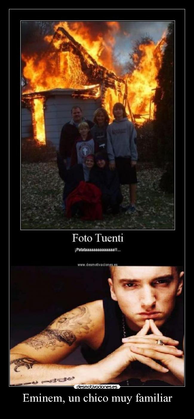 Eminem, un chico muy familiar -