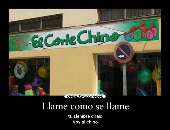 Llame como se llame -