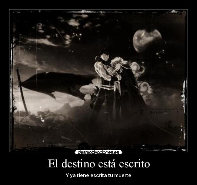 El destino está escrito - 
