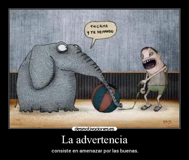 La advertencia - 