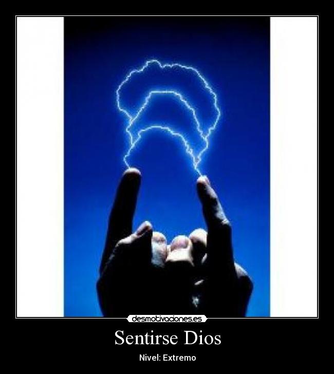 Sentirse Dios - 