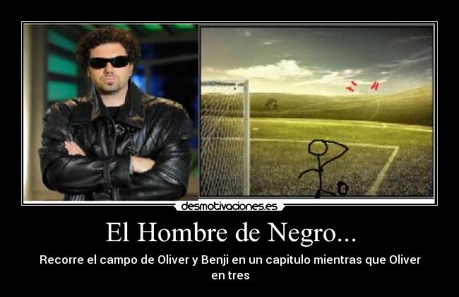 El Hombre de Negro... - 