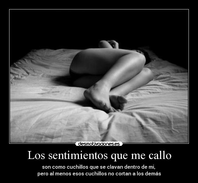 Los sentimientos que me callo - 