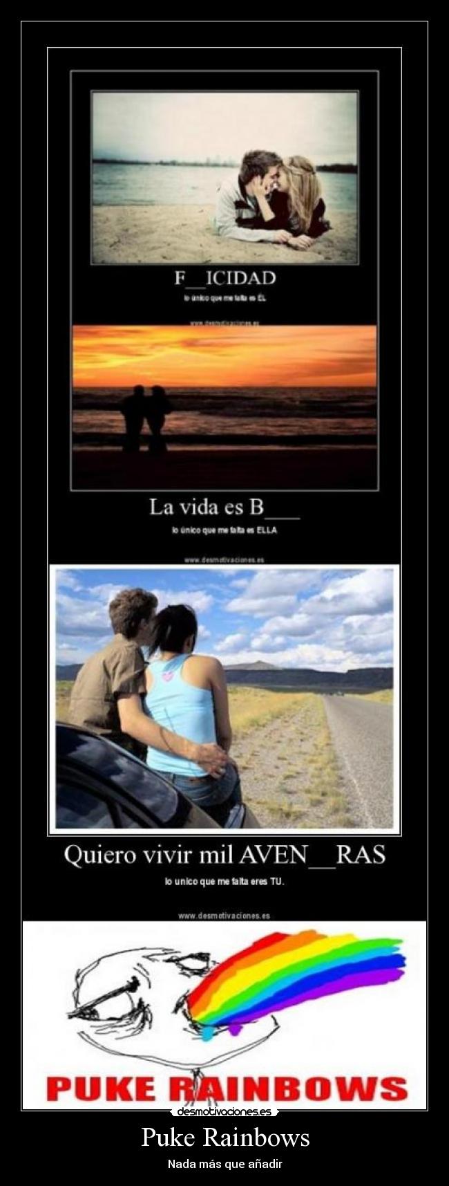 Puke Rainbows - Nada más que añadir