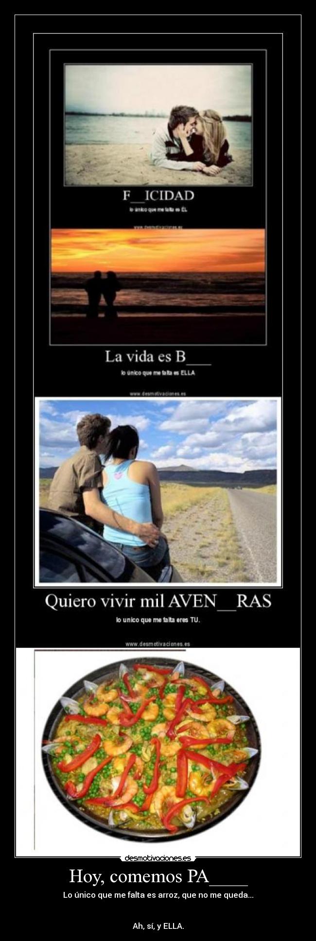 Hoy, comemos PA____ - 