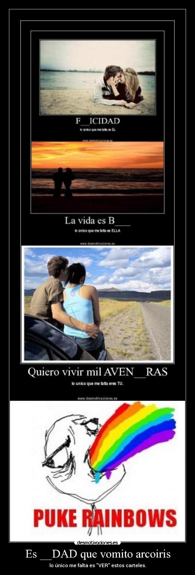 Es __DAD que vomito arcoiris -