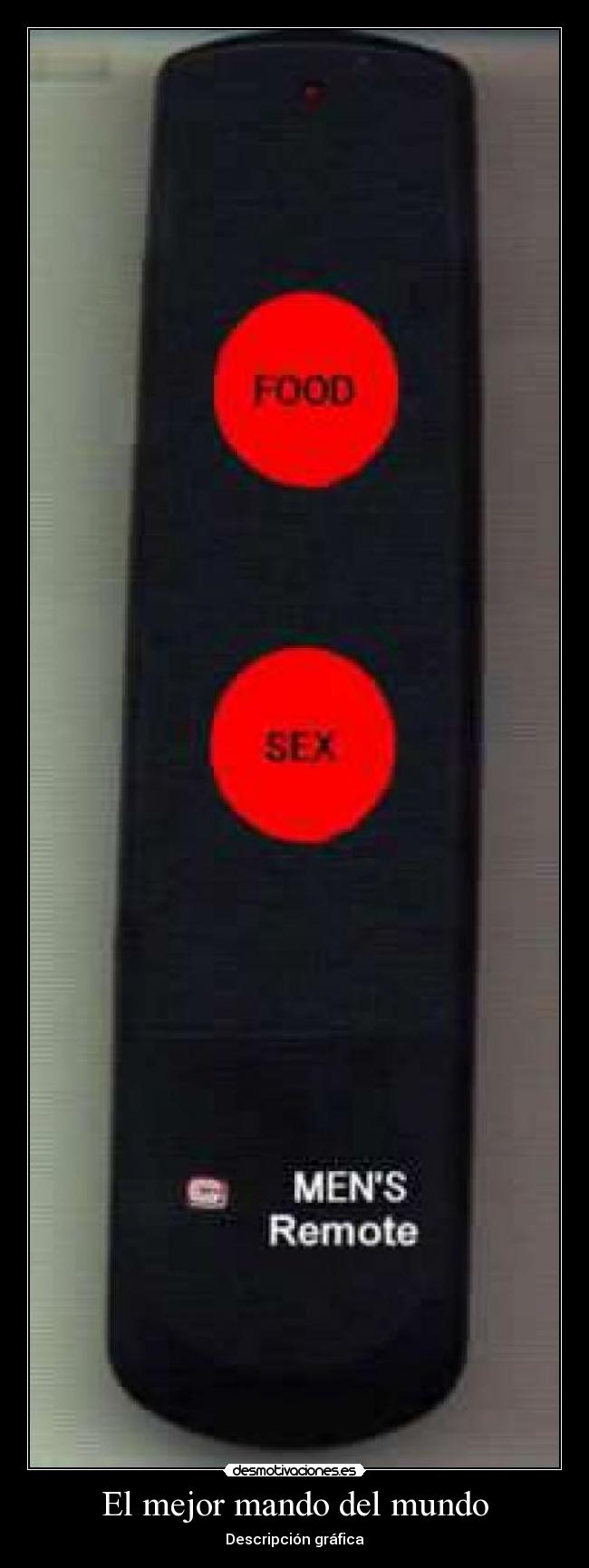 El mejor mando del mundo - Descripción gráfica