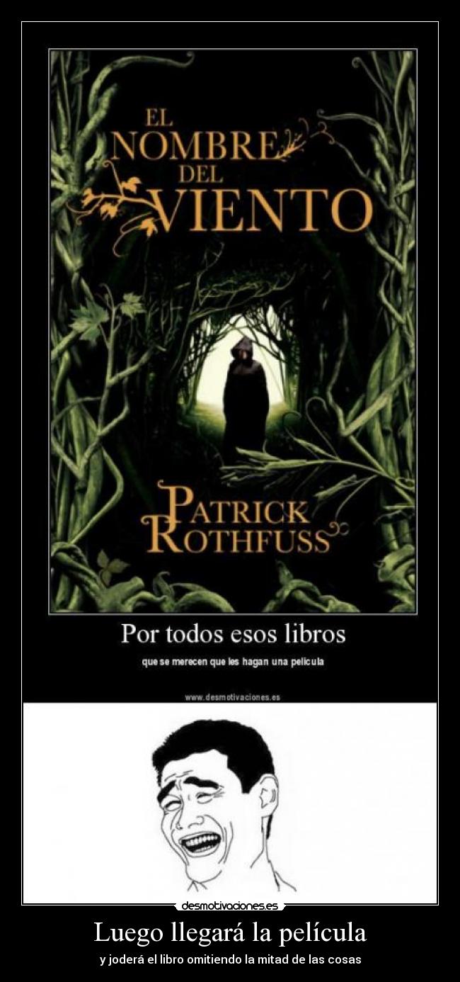 Luego llegará la película -