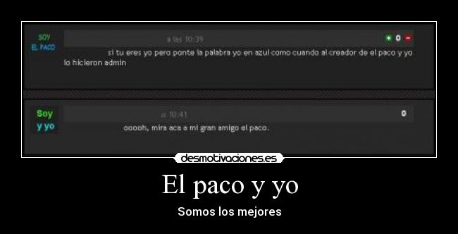 El paco y yo -
