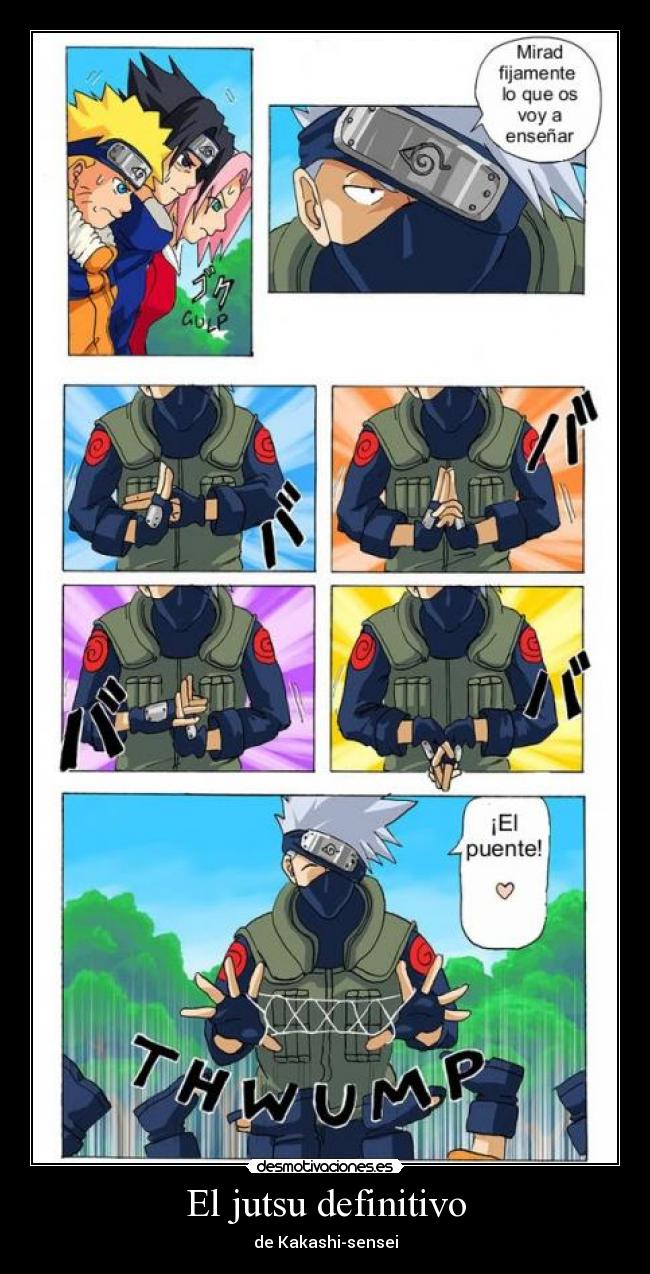 El jutsu definitivo - de Kakashi-sensei