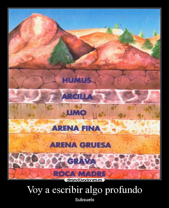 Voy a escribir algo profundo - 