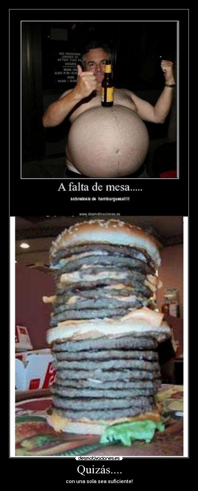 Quizás.... - con una sola sea suficiente!