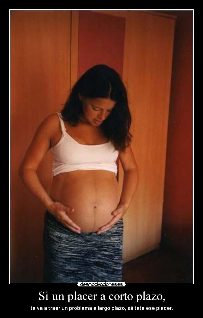 Si un placer a corto plazo, - te va a traer un problema a largo plazo, sáltate ese placer.