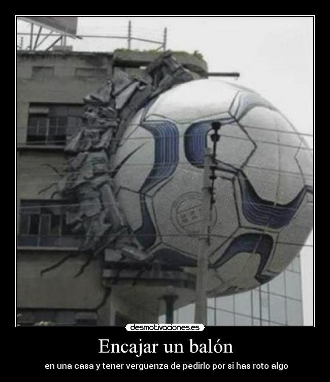 Encajar un balón - 