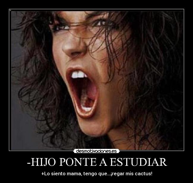 -HIJO PONTE A ESTUDIAR -