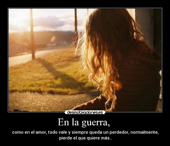 En la guerra,  - 