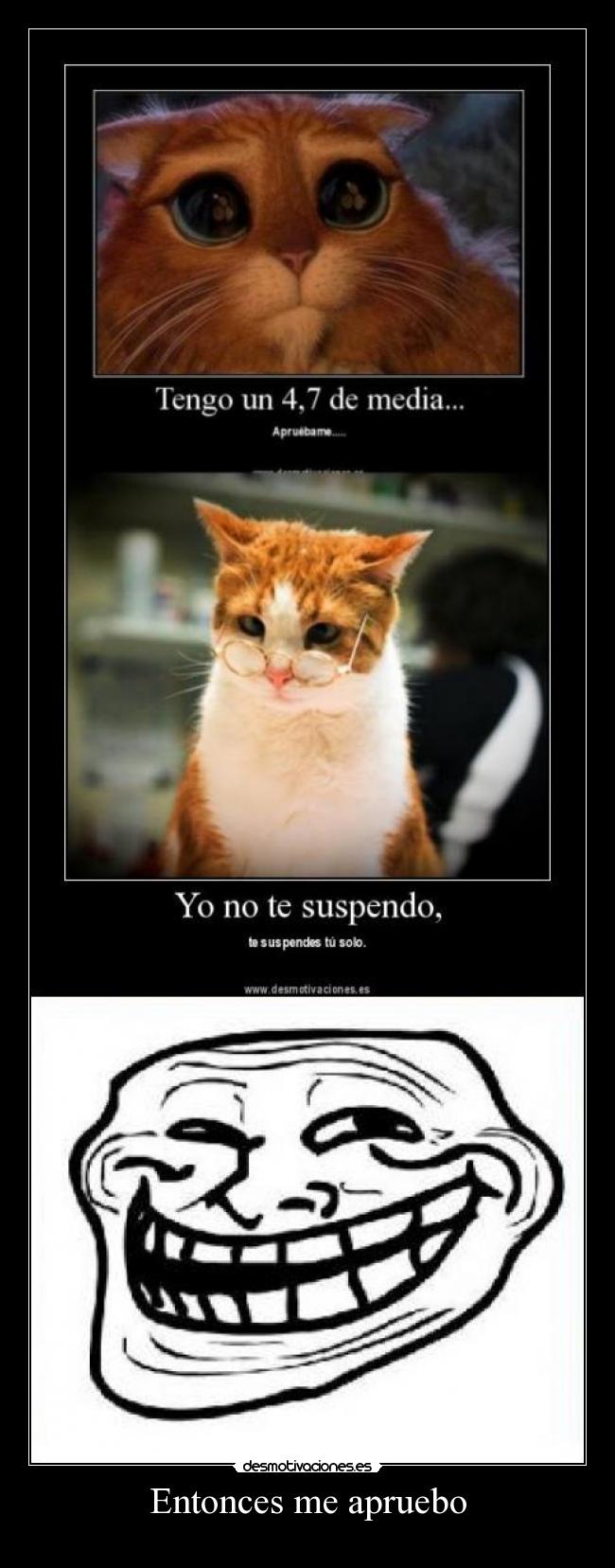 Entonces me apruebo -