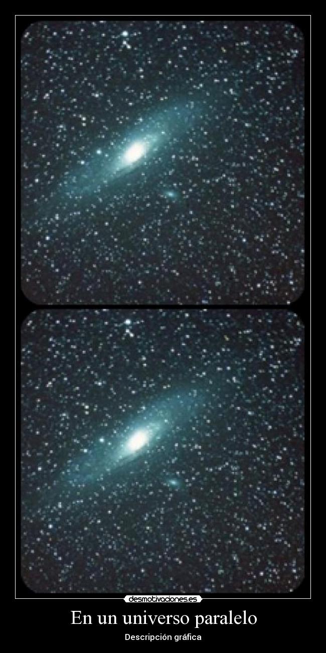 En un universo paralelo - Descripción gráfica
