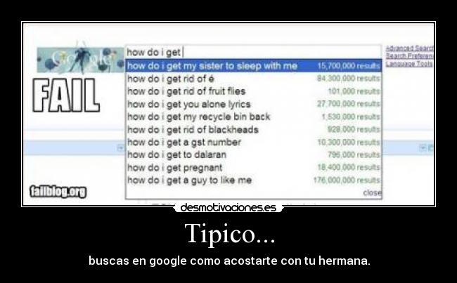Tipico... -