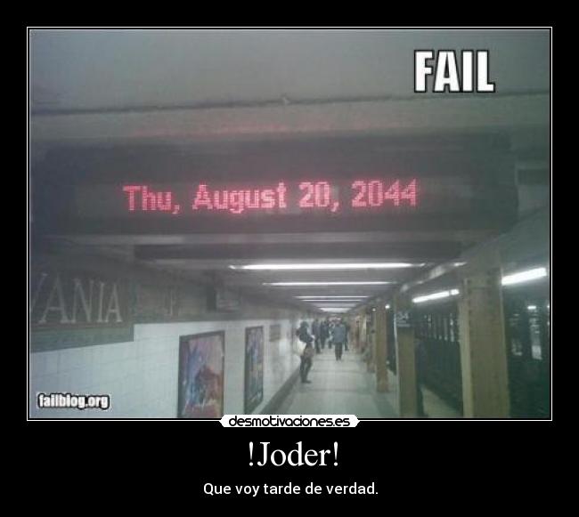 !Joder! -