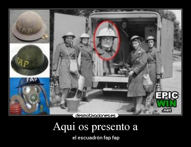 Aqui os presento a - 