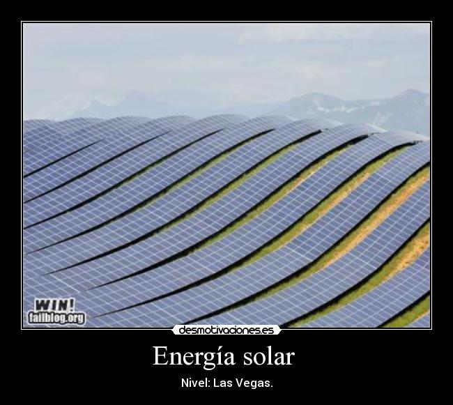 Energía solar - Nivel: Las Vegas.