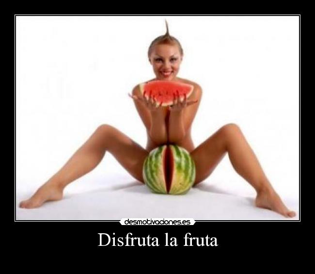 Disfruta la fruta -