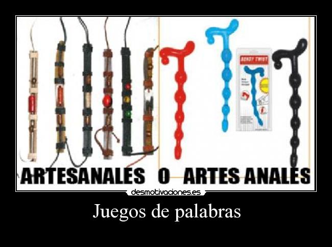 Juegos de palabras -
