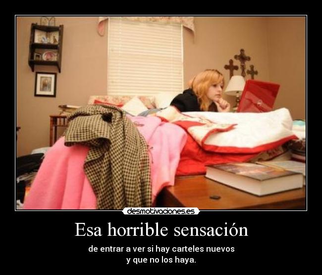 Esa horrible sensación - 