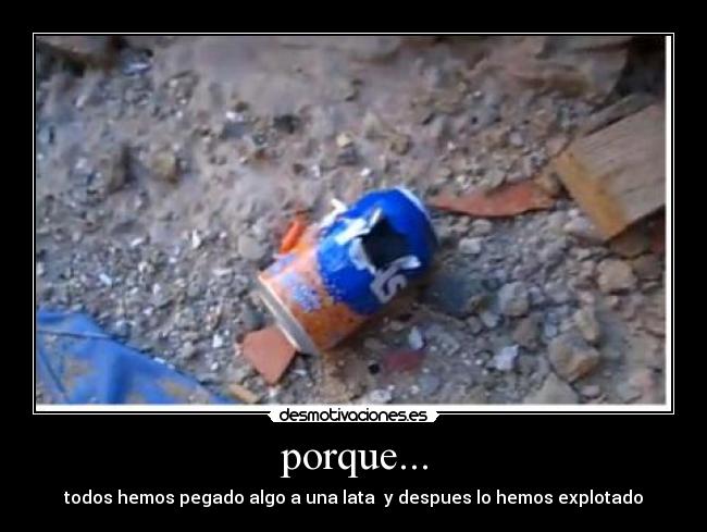 porque... - 