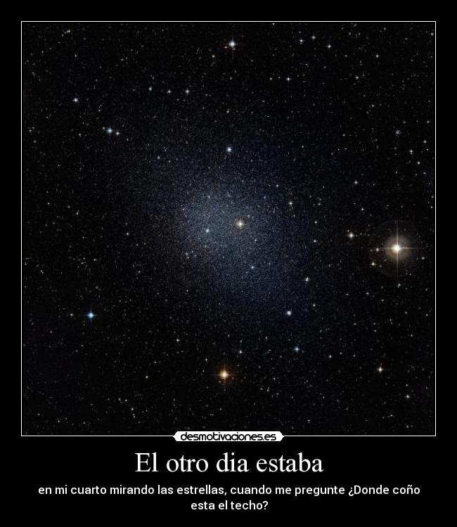 carteles dia cuarto estrellas preguntar donde cono techo desmotivaciones