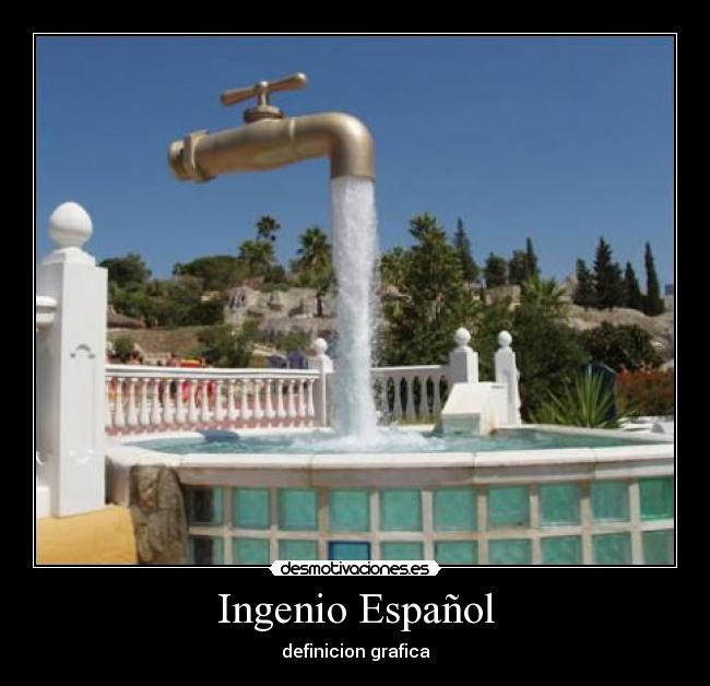 Ingenio Español - definicion grafica