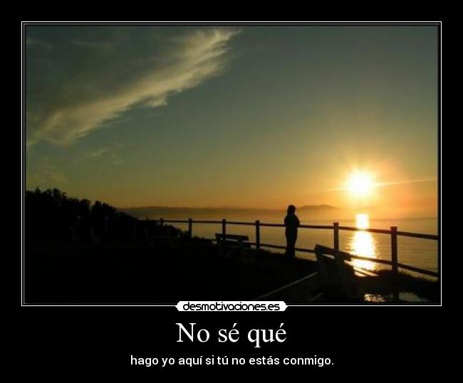 No sé qué - 