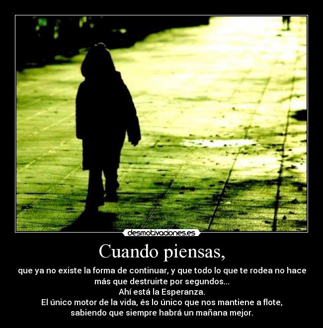 carteles esperanza desmotivaciones