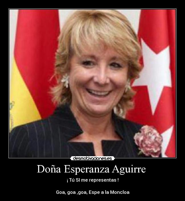 carteles esperanza esperanza aguirre gil biedma desmotivaciones