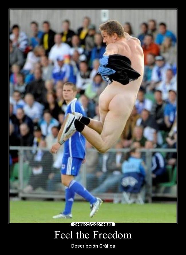 carteles feel the fredom desmotivaciones