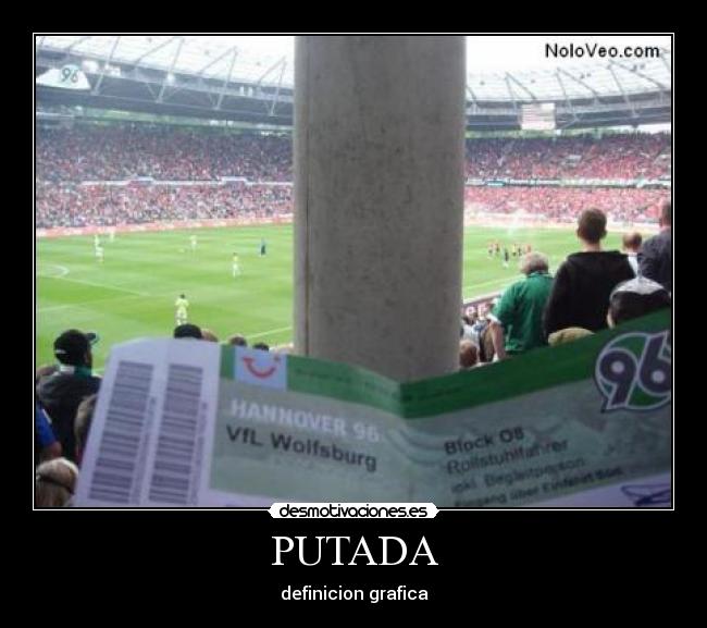 PUTADA - definicion grafica